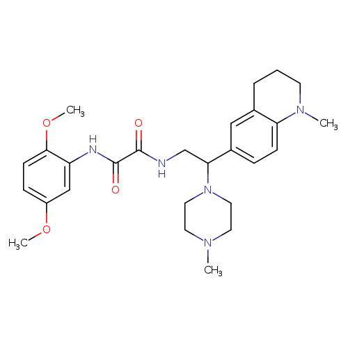 N'-(2,5-dimethoxyphenyl)-N-[2-(1-methyl-1,2,3,4-tetrahydroquinolin-6-yl)-2-(4-methylpiperazin-1-yl)ethyl]ethanediamide