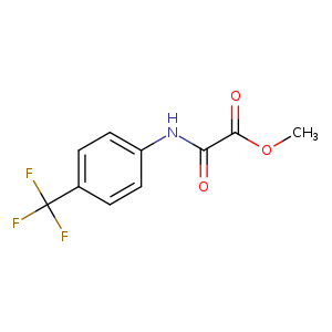 methyl {[4-(trifluoromethyl)phenyl]carbamoyl}formate