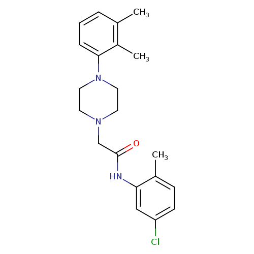 N-(5-chloro-2-methylphenyl)-2-[4-(2,3-dimethylphenyl)piperazin-1-yl]acetamide