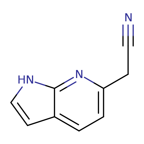 2-{1H-pyrrolo[2,3-b]pyridin-6-yl}acetonitrile