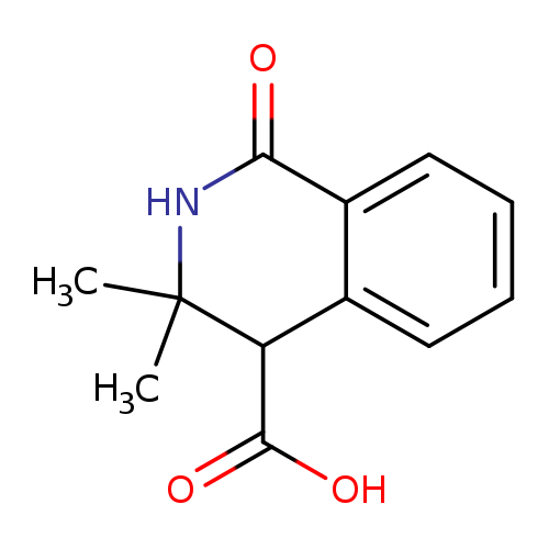 3,3-dimethyl-1-oxo-1,2,3,4-tetrahydroisoquinoline-4-carboxylicacid