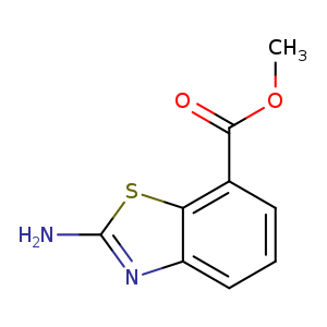 7-​Benzothiazolecarboxy​lic acid, 2-​amino-​, methyl ester