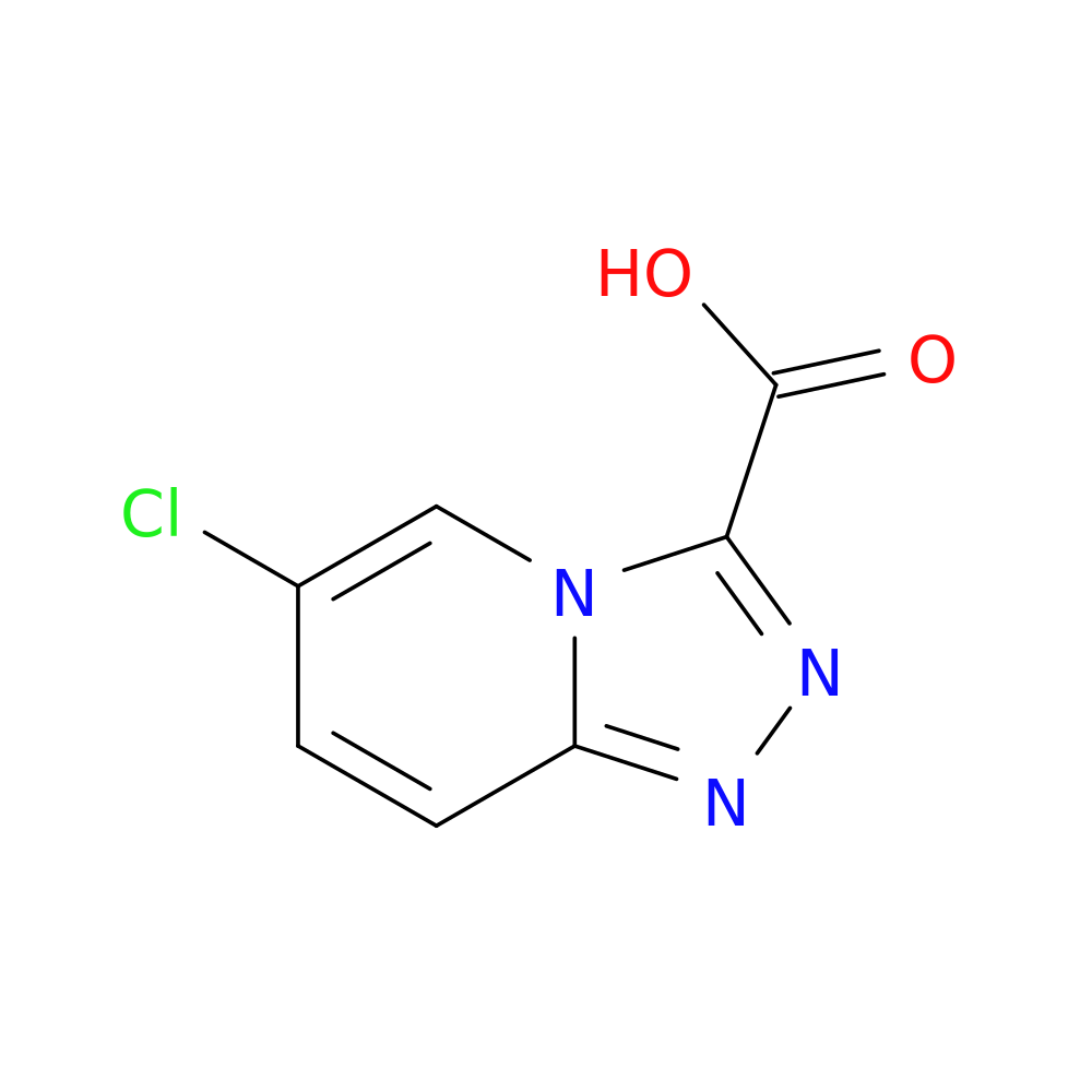 6-chloro-[1,2,4]triazolo[4,3-a]pyridine-3-carboxylic acid