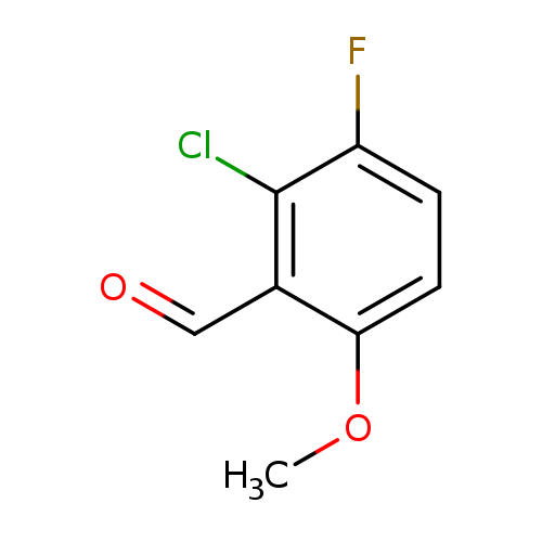 2-Chloro-3-fluoro-6-methoxybenzaldehyde