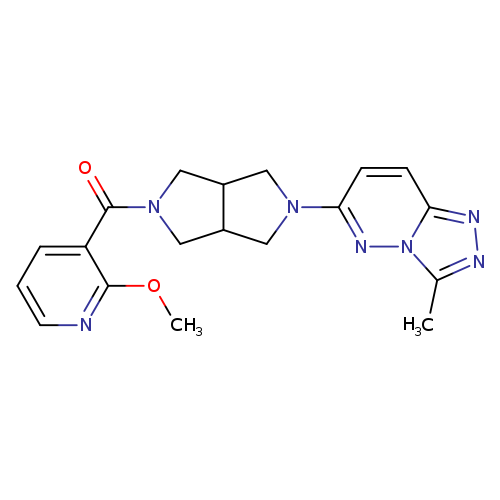 2-methoxy-3-(5-{3-methyl-[1,2,4]triazolo[4,3-b]pyridazin-6-yl}-octahydropyrrolo[3,4-c]pyrrole-2-carbonyl)pyridine