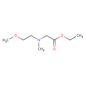 Ethyl n-(2-methoxyethyl)-n-methylglycinate