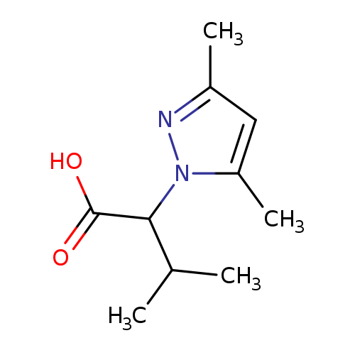2-(3,5-Dimethyl-1H-pyrazol-1-yl)-3-methylbutanoic acid
