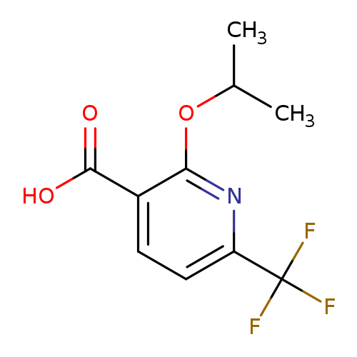 2-(propan-2-yloxy)-6-(trifluoromethyl)pyridine-3-carboxylic acid