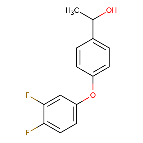 1-[4-(3,4-difluorophenoxy)phenyl]ethan-1-ol
