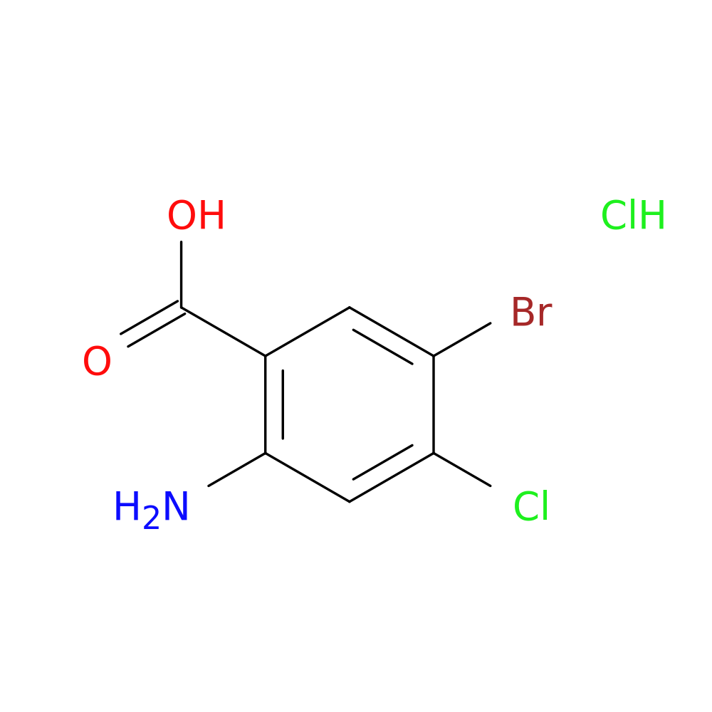 2-Amino-5-bromo-4-chlorobenzoic acid hydrochloride