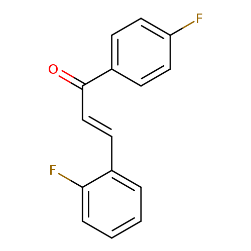 (E)-3-(2-fluorophenyl)-1-(4-fluorophenyl)prop-2-en-1-one