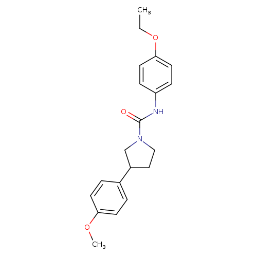 N-(4-ethoxyphenyl)-3-(4-methoxyphenyl)pyrrolidine-1-carboxamide