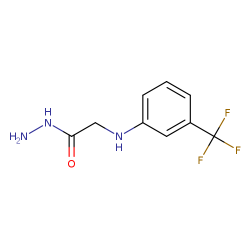 (3-Trifluoromethyl-phenylamino)-acetic acid hydrazide