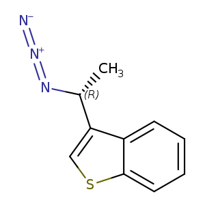 3-[(1R)-1-azidoethyl]-1-benzothiophene