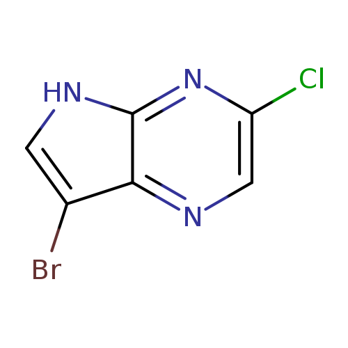 7-Bromo-3-chloro-5H-pyrrolo[2,3-b]pyrazine