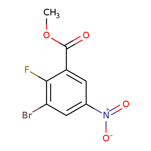 methyl 3-bromo-2-fluoro-5-nitrobenzoate