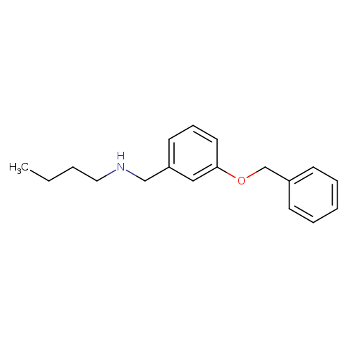 {[3-(benzyloxy)phenyl]methyl}(butyl)amine