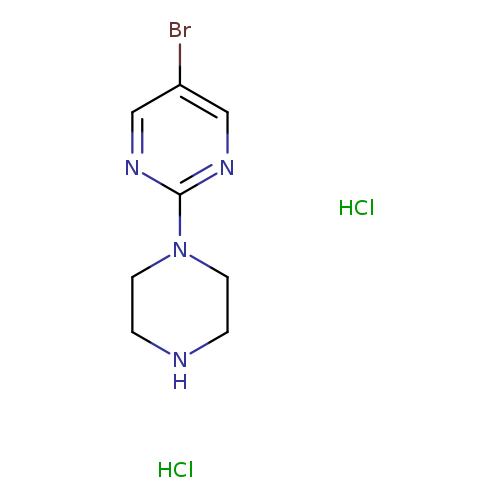 5-bromo-2-(piperazin-1-yl)pyrimidinedihydrochloride