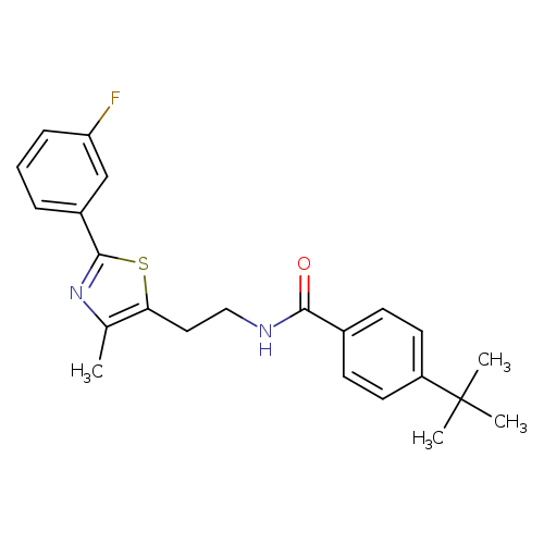 4-tert-butyl-N-{2-[2-(3-fluorophenyl)-4-methyl-1,3-thiazol-5-yl]ethyl}benzamide