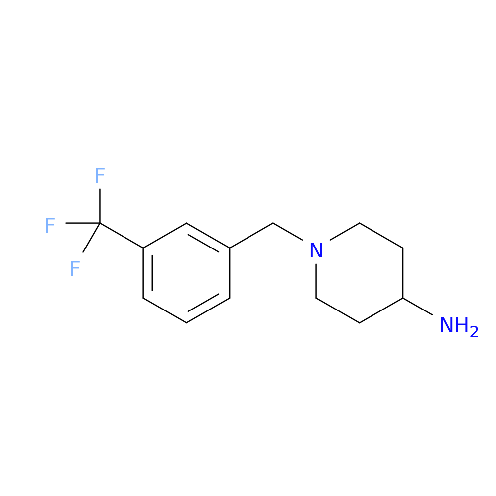 1-(3-(Trifluoromethyl)benzyl)piperidin-4-amine