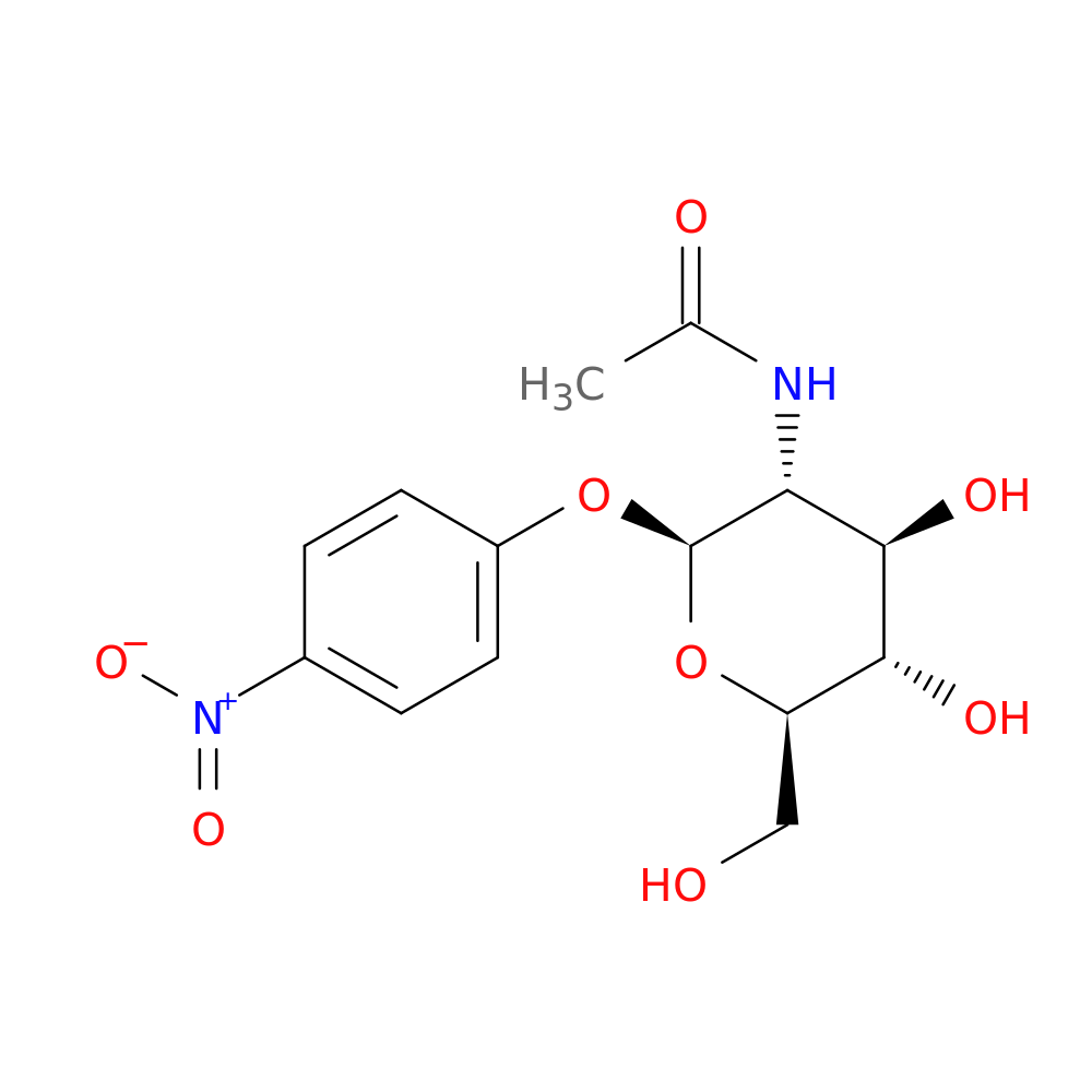 4-Nitrophenyl 2-acetamido-2-deoxy-beta-D-glucopyranoside