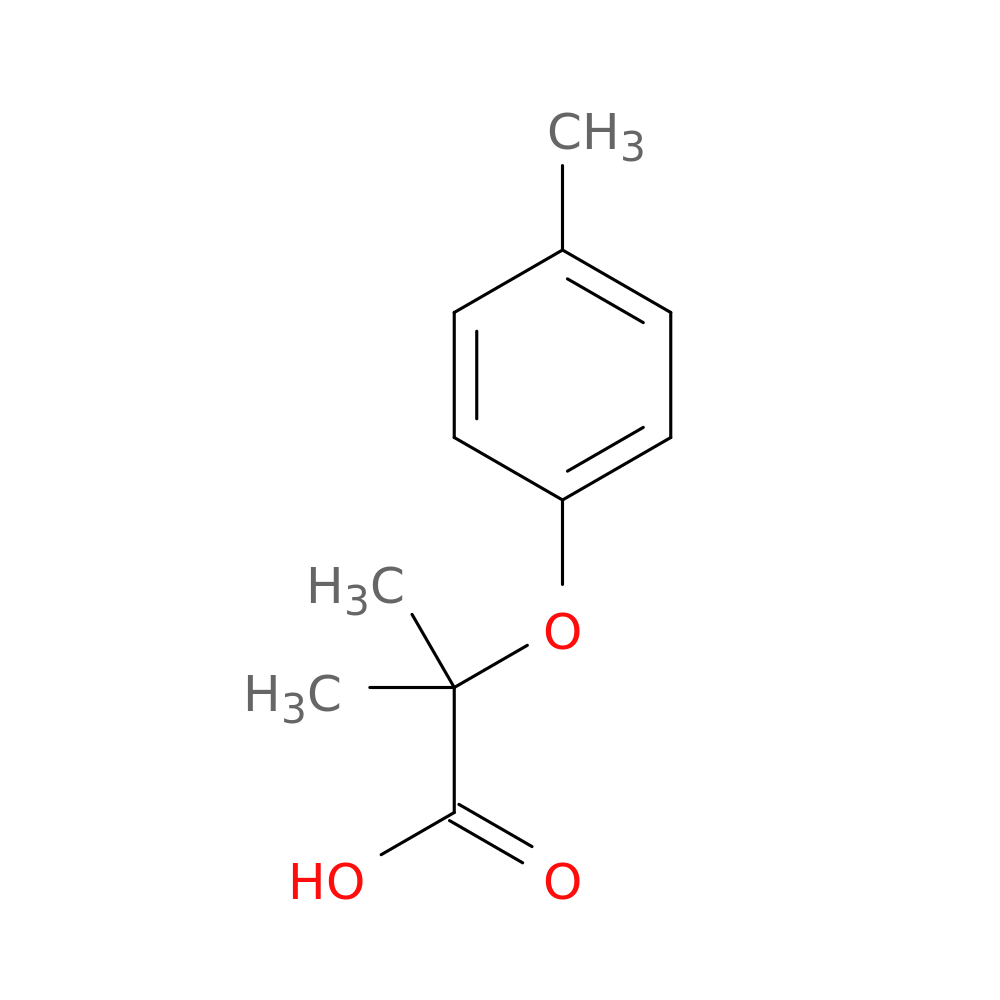 2-Methyl-2-(4-methylphenoxy)propanoic acid