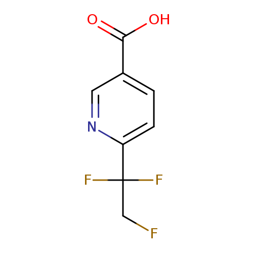6-(1,1,2-trifluoroethyl)pyridine-3-carboxylic acid