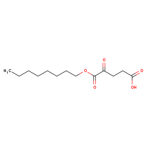 Pentanedioic acid, 2-oxo-, 1-octyl ester