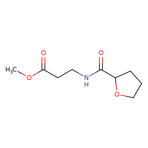 methyl 3-(oxolan-2-ylformamido)propanoate