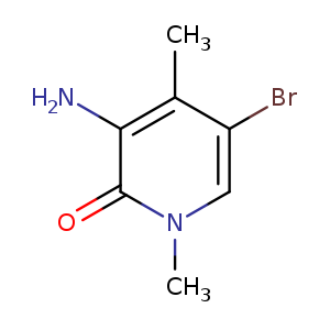 3-amino-5-bromo-1,4-dimethyl-pyridin-2-one