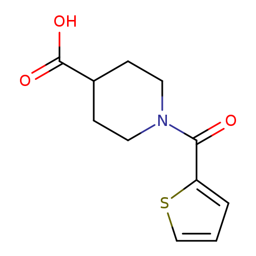 1-(2-thienylcarbonyl)piperidine-4-carboxylic acid