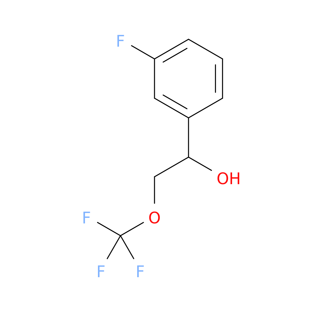 1-(3-fluorophenyl)-2-(trifluoromethoxy)ethan-1-ol