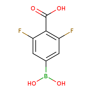 4-borono-2,6-difluorobenzoic acid