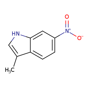 1H-Indole, 3-methyl-6-nitro-