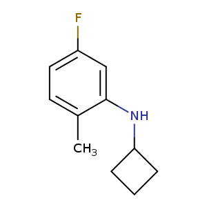 N-cyclobutyl-5-fluoro-2-methylaniline