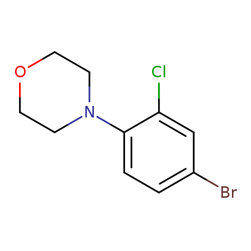 Morpholine, 4-(4-bromo-2-chlorophenyl)-