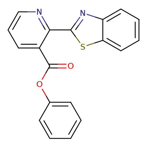 phenyl 2-(1,3-benzothiazol-2-yl)pyridine-3-carboxylate