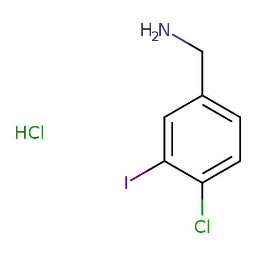1-(4-chloro-3-iodophenyl)methanamine hydrochloride