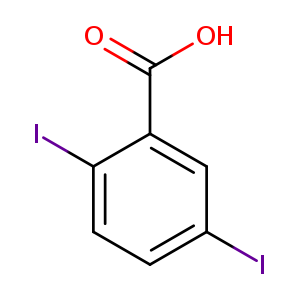 Benzoic acid, 2,5-diiodo-