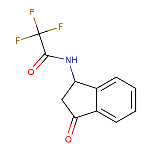 2,2,2-Trifluoro-N-(3-oxo-2,3-dihydro-1H-inden-1-yl)acetamide