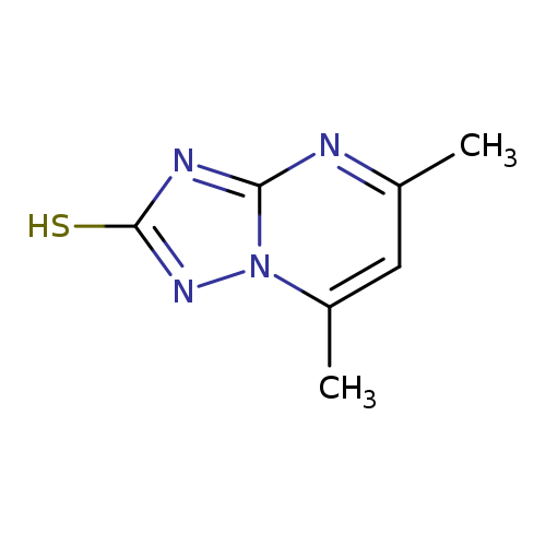 5,7-DIMETHYL[1,2,4]TRIAZOLO[1,5-A]PYRIMIDIN-2-YLHYDROSULFIDE