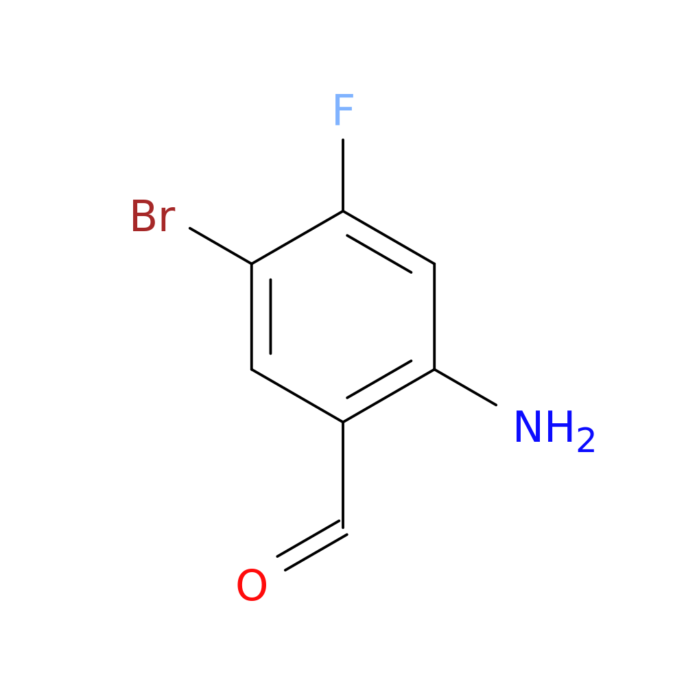 2-Amino-5-bromo-4-fluorobenzaldehyde