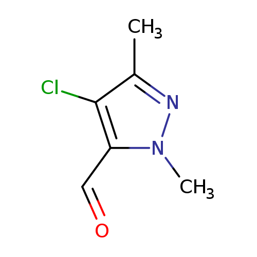4-Chloro-1,3-dimethyl-1H-pyrazole-5-carbaldehyde