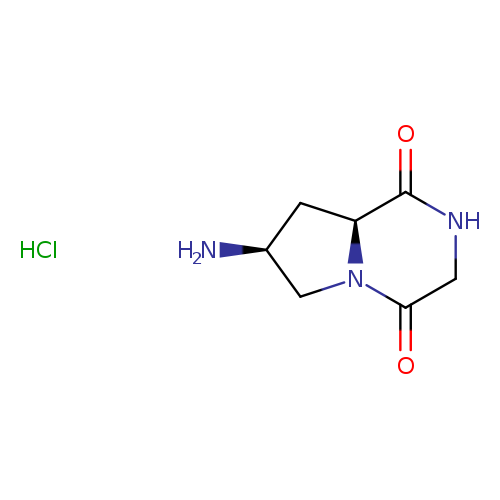 (7S,8aS)-7-aminohexahydropyrrolo[1,2-a]pyrazine-1,4-dione hydrochloride