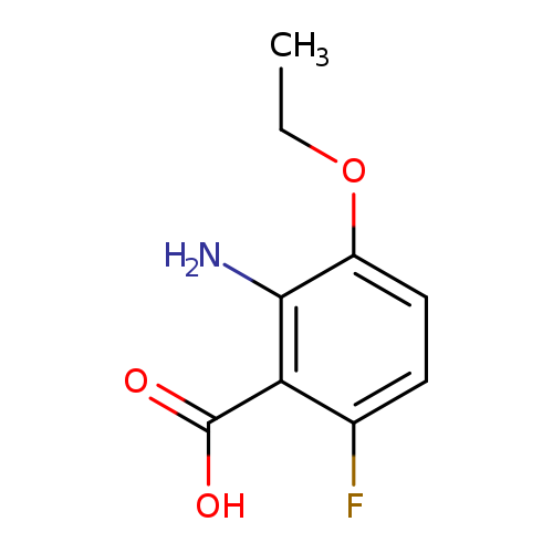 2-amino-3-ethoxy-6-fluorobenzoic acid