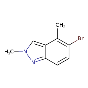 2H-Indazole, 5-bromo-2,4-dimethyl-