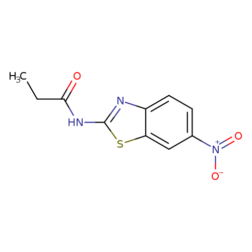 N-(6-nitro-1,3-benzothiazol-2-yl)propanamide