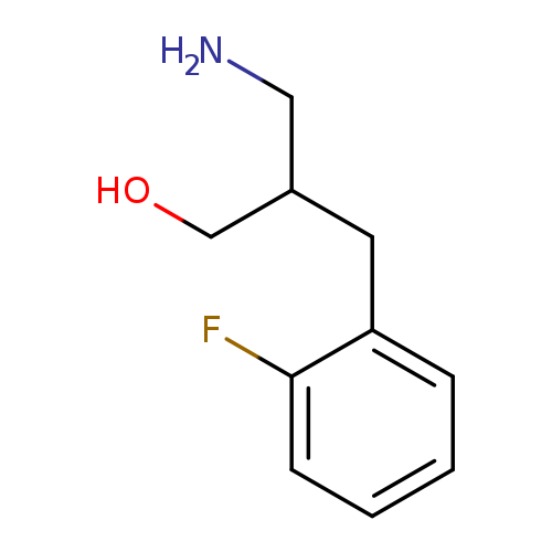 3-amino-2-[(2-fluorophenyl)methyl]propan-1-ol