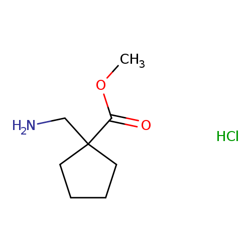 Methyl 1-(aminomethyl)cyclopentane-1-carboxylate hydrochloride