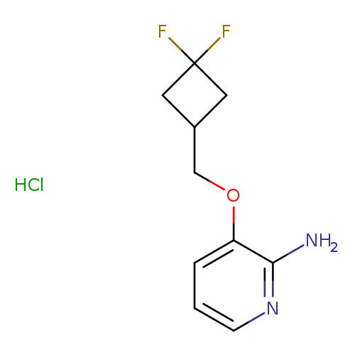 3-[(3,3-difluorocyclobutyl)methoxy]pyridin-2-amine hydrochloride